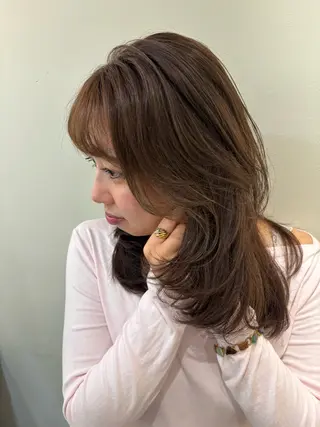 セミロング 大船/レイヤーカット Kananiのヘアスタイル