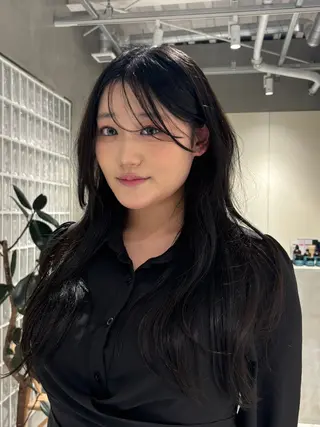 ロング カラー らん カラーモデル募集中のヘアスタイル