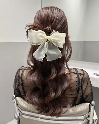 ヘアアレンジ 佐藤カコ♡アレンジ/ 髪質改善/レイヤーのヘアスタイル