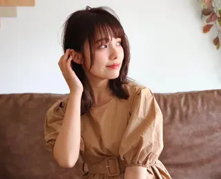 セミロング カラー パーマ ヘアアレンジ メンズ キッズ ネイル マツエク・マツパ アイブロウ Stockオーナー 古田翔平のヘアスタイル