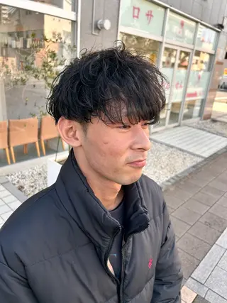 ショート パーマ メンズ 🍁メンズ特化美容師 /関根玲空🍁のヘアスタイル
