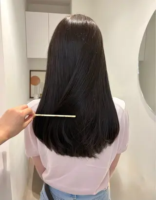 ロング カラー 透明感カラー🫧 nanohaのヘアスタイル
