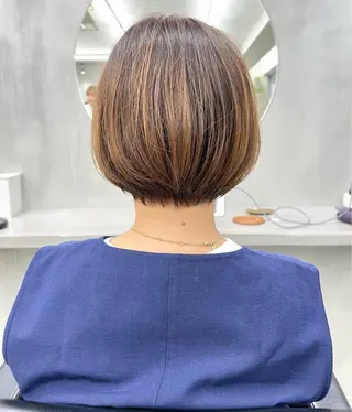 ショート 👑ボブはお任せ ミヤノ👑のヘアスタイル