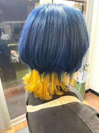 カラー 嶋岡 乃愛のヘアスタイル