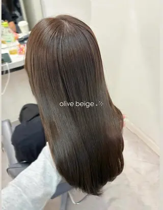 ロング 透明感ツヤカラー🐤 カットモデル🐤ソナのヘアスタイル