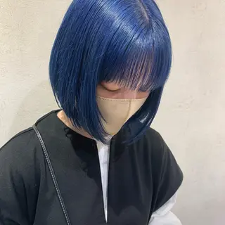 ショート カラー フェザー/ニュアンス パーマ/ryutoのヘアスタイル