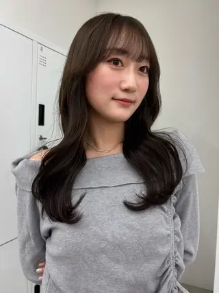 ロング カラー すが みさとのヘアスタイル