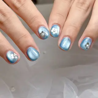 メンズ ネイル mau🩵 堺筋本町nailのネイルデザイン