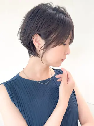 ショート ショート/ボブ/縮毛 三上達大のヘアスタイル
