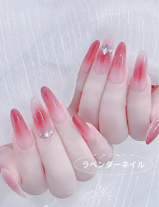 ネイル ラベンダー💖日暮里 ルル💖ネイルのネイルデザイン