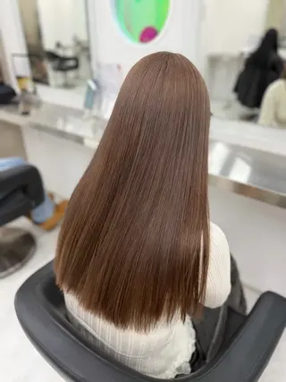 ロング カラー ヘアアレンジ 透明感カラー🎀艶髪 Anju/渋谷🎀のヘアスタイル