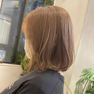 ミディアム カラー 🫧透明感ヘア🫧 🧸竹花　彩希🧸のヘアスタイル
