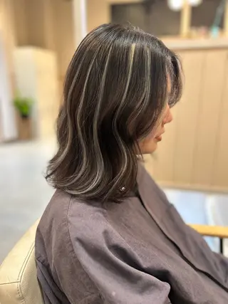 ミディアム 茨木市駅徒歩5分 小林龍之介のヘアスタイル