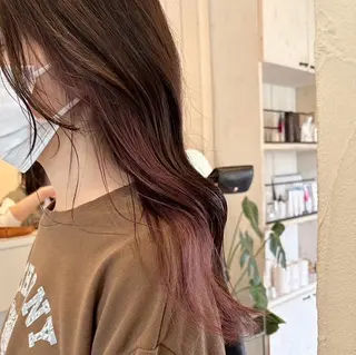 カラー Hanon 美桜のヘアスタイル