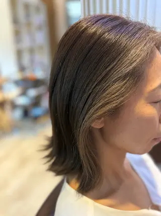 カラー 上川畑 つかさのヘアスタイル