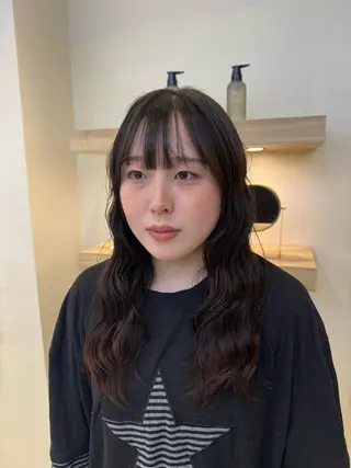 ロング パーマ 🧿パーマ/レイヤー 🧿シュリのヘアスタイル