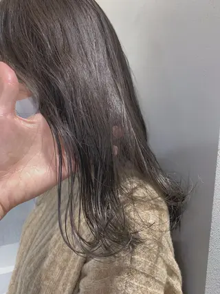 ロング カラー パーマ ボブパーマコテ巻き風 パーマNo1深江秀平のヘアスタイル