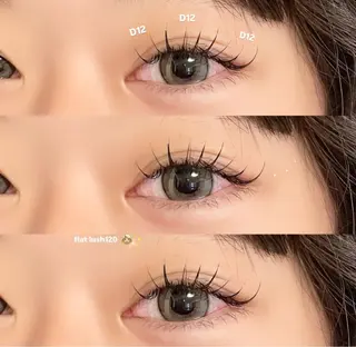 マツエク・マツパ eylash mele.のマツエク・マツパデザイン