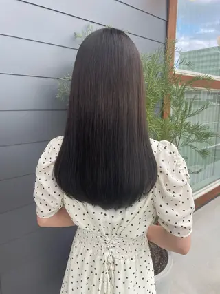 ロング カラー 松井 悠希のヘアスタイル