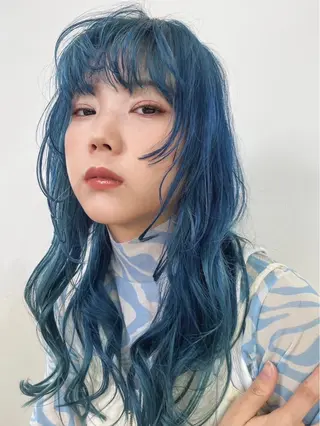 カラー 重田 琉愛のヘアスタイル
