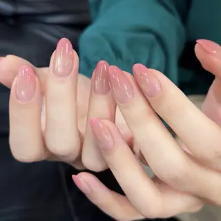ネイル YumiNail 長さだし&ハンドケアのネイルデザイン