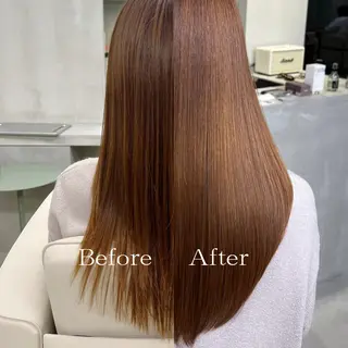 ロング カット無料/髪質改善 髪質根本改善/艶髪のヘアスタイル