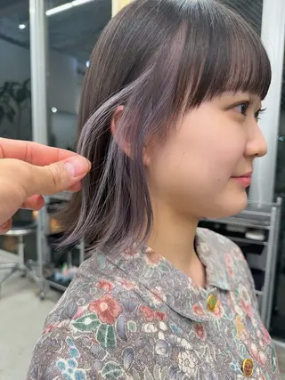 カラー ブリーチダブルカラー 【koide】のヘアスタイル