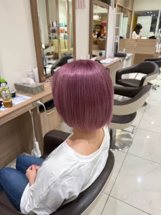 ショート カラー 玉村 愛李 【ash 津田沼店】のヘアスタイル