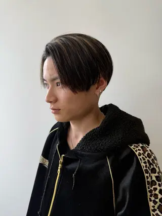 カラー 福田 凱大のヘアスタイル