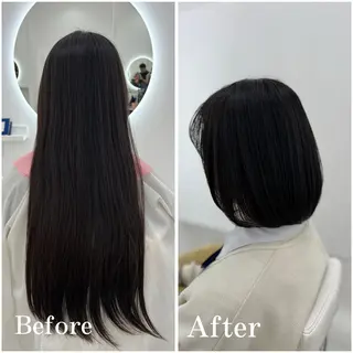 ショート ✄﻿aini天王寺 ✄﻿ゆ乃のヘアスタイル