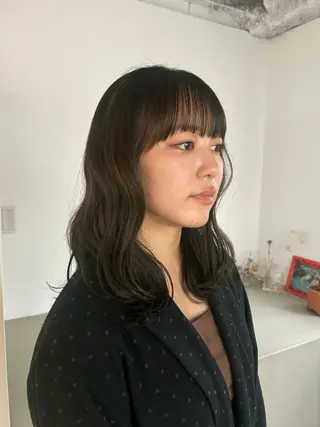 ミディアム chico .のヘアスタイル