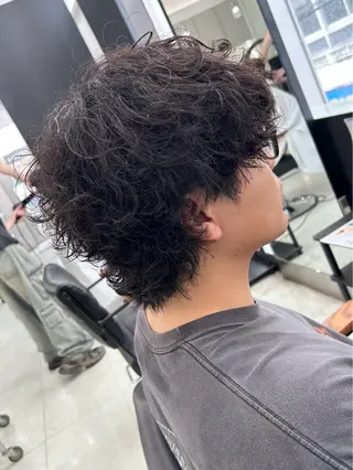 パーマ メンズ 静岡 / 毛流れ特化 /下居真大のヘアスタイル