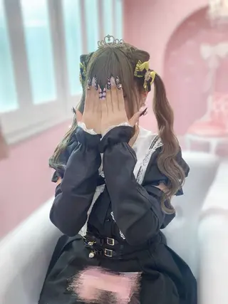 ヘアアレンジ 量産型ヘアメ🎀 nonokaのヘアスタイル