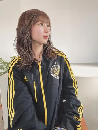 ミディアム ♡レイヤーカット れお♡のヘアスタイル