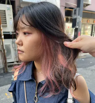 セミロング カラー 指名数No.1 /NAOYAのヘアスタイル