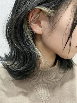 ミディアム カラー 韓国ヘア🇰🇷 髪質改善✨掛川大輝のヘアスタイル