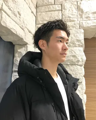 パーマ ヘアアレンジ メンズ メンズ特化✂️栗原 侑也のヘアスタイル