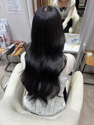ロング パーマ ♡ REISAのヘアスタイル