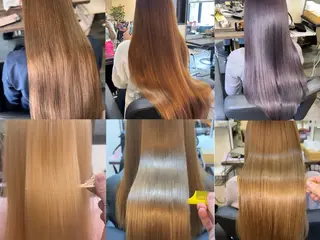 セミロング 100%高級人毛使用 LANIUMEDAのヘアスタイル
