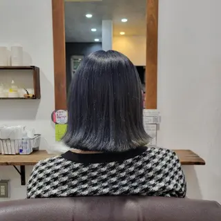 ミディアム 田中 杏佳のヘアスタイル