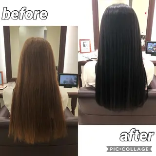 ロング カラー 🫧髪質改善×艶髪 🫧根本泰成🫧のヘアスタイル