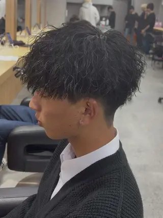 メンズ パーマ メンズモデル募集 ‼️／カット・パーマのヘアスタイル