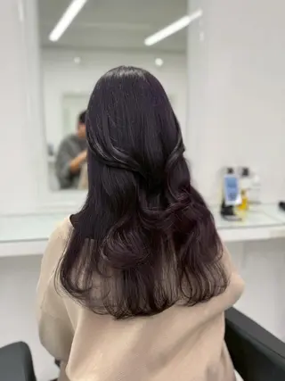 カラー 赤み消し🏹上品甘め トレンドカラー/横浜のヘアスタイル