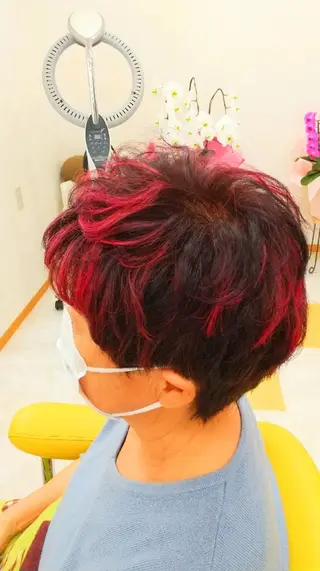 ショート カラー 小林暢🌟Orque 髪質改善サロン🌙のヘアスタイル
