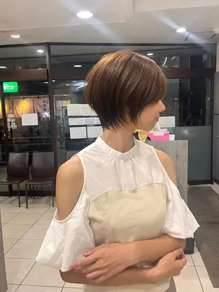 ショート ✨髪質改善・縮毛矯正 専門美容室マーベルのヘアスタイル