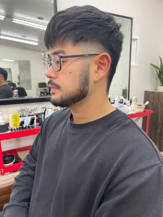 メンズ 女性理容師 黒岩　さちのヘアスタイル