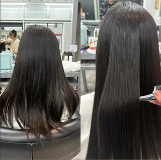 7日空きあり 透明感✨️さとりんのヘアスタイル