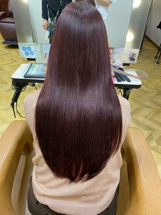 ロング カラー 児玉 楓凜のヘアスタイル