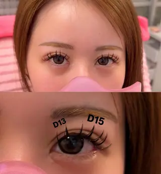 マツエク・マツパ SESUNNY セサニー HANAのマツエク・マツパデザイン