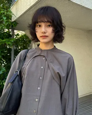 ショート 川田大輝 ナチュラルモードのヘアスタイル